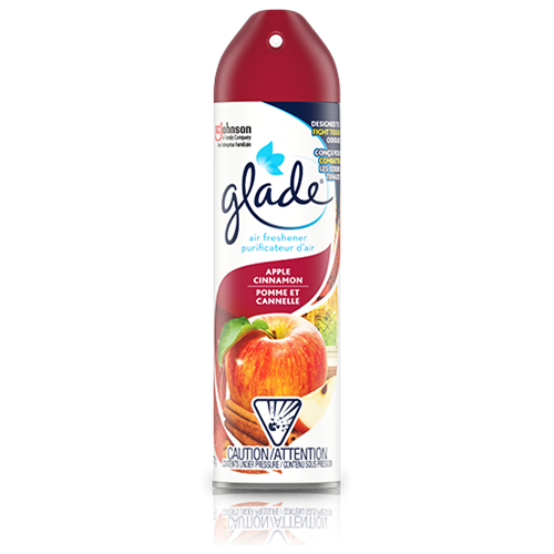 GLADE APPLE CINNAMON FRESHENER AEROSOL SPRAY 300 ML
